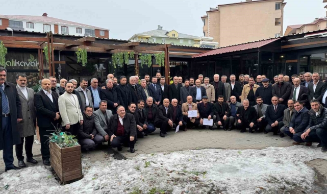 AK Parti Ağrı İl Başkanı Yıldız'dan vefa buluşması