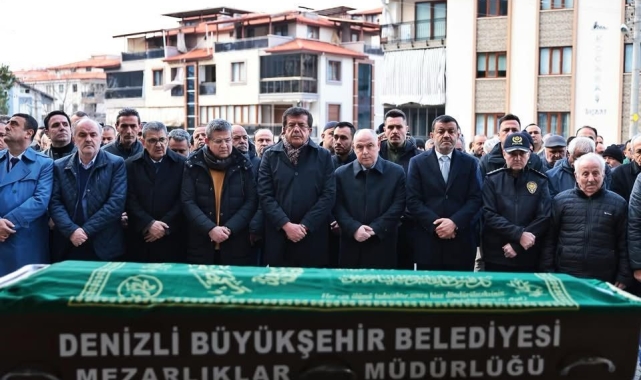 AK Parti Denizli İl Başkanı Subaşıoğlu'nun dayısı son yolcuğuna uğurlandı