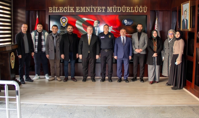 AK Parti heyetinden emniyet müdürlüğüne ziyaret