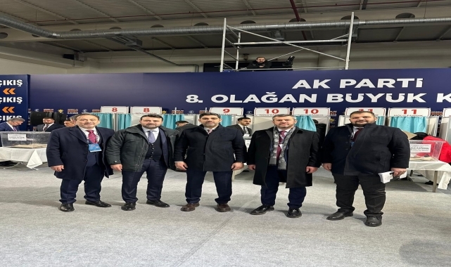 AK Parti Karabük teşkilatı, 8. Olağan Büyük Kongre'ye katıldı