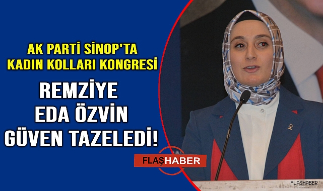 AK Parti Sinop İl Kadın Kolları 7. Olağan Kongresi gerçekleşti