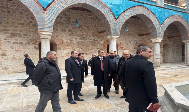 AK Parti Tokat Milletvekili Arslan, Gökmedrese'de incelemelerde bulundu