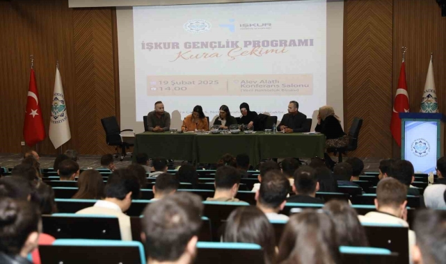 ALKÜ öğrencilerinin İŞKUR kura heyecanı