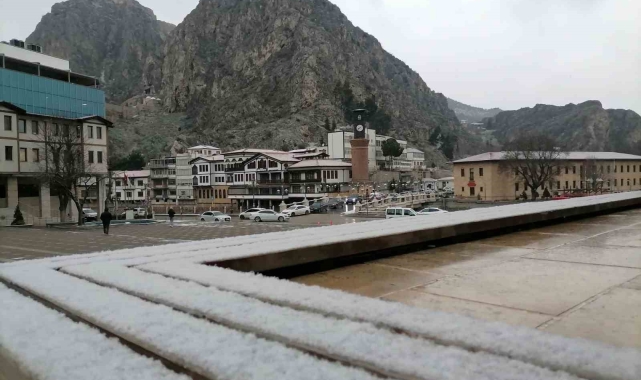 Amasya için kuvvetli kar yağışı uyarısı