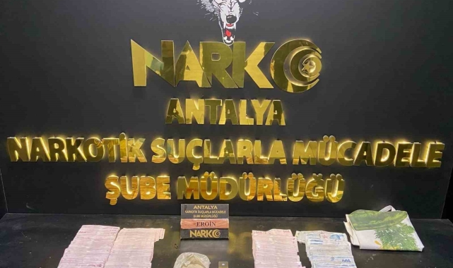 Antalya'da son 1 haftadaki narkotik operasyonlarında 210 şüpheli yakalandı