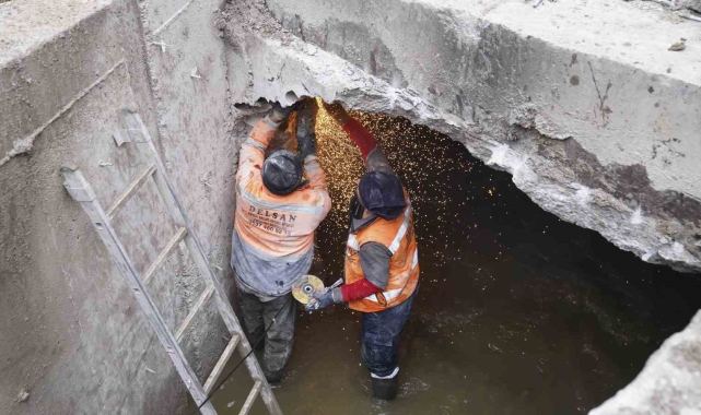 ASKİ'den taşkın sorununa neşter: Dikmen deresi kutu kesitine müdahale