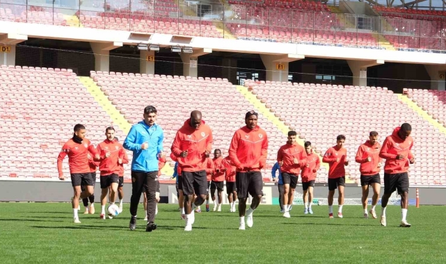 Atakaş Hatayspor, Samsunspor maçı hazırlıklarını tamamladı