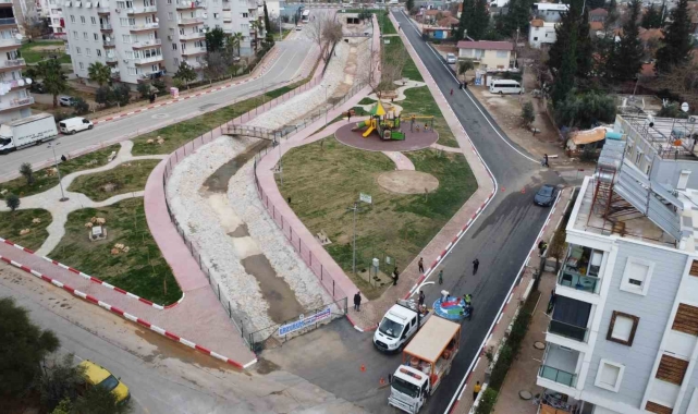 Ay Deresi'ne yemyeşil nefes alanı