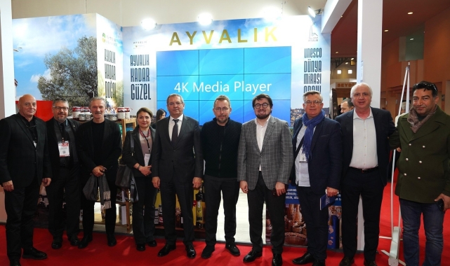 Ayvalık standı EMİTT Fuar'ının ilgi odağı oldu