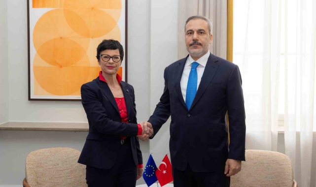 Bakan Fidan, Avrupa Komisyonu Genişlemeden Sorumlu Komiseri Kos ile görüştü