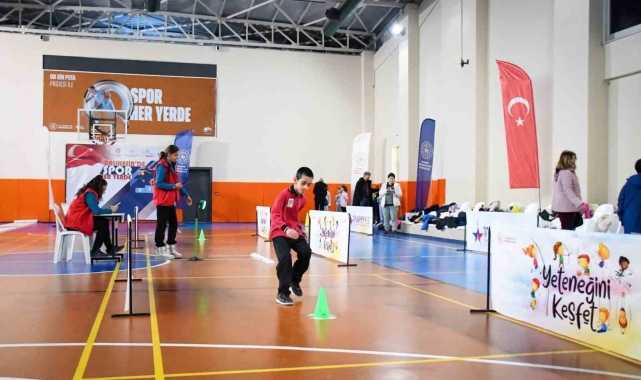 Balıkesir'de sporda yeni yetenekler keşfediliyor