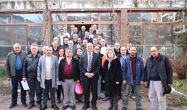Başkan Gürbüz emekli çalışanlarla öğle yemeğinde buluştu
