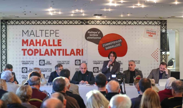 Başkan Köymen, Maltepe'nin en kalabalık mahallesine konuk oldu