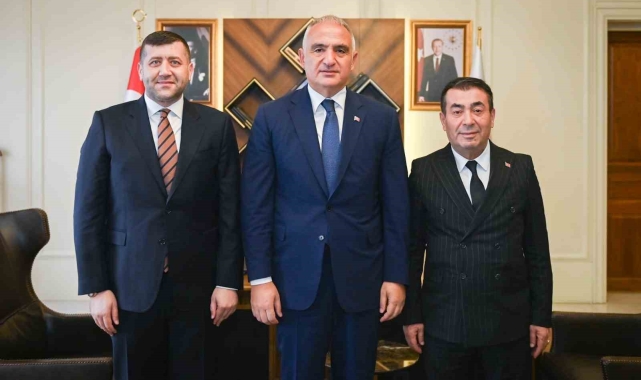 Başkan Metin, Bakan Ersoy'u ziyaret etti