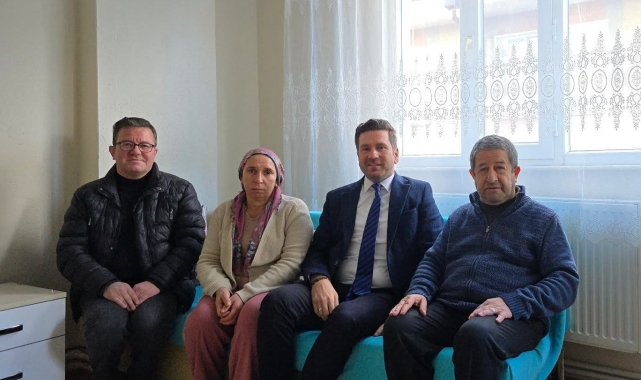 Başkan Tatık, Tavas'ta ikamet eden depremzede ailelerle buluştu