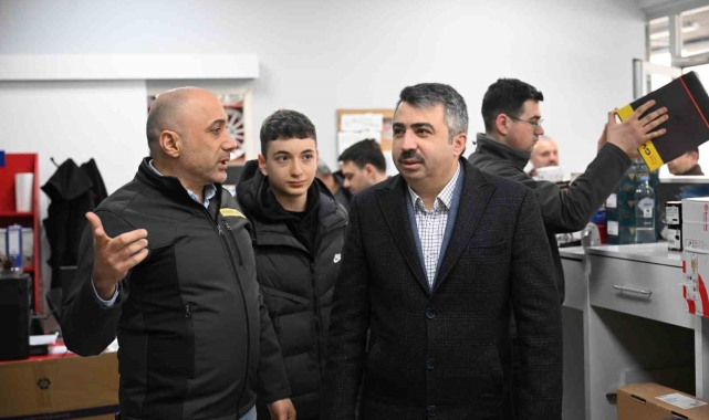 Başkan Yılmaz Otosansit esnafıyla buluştu