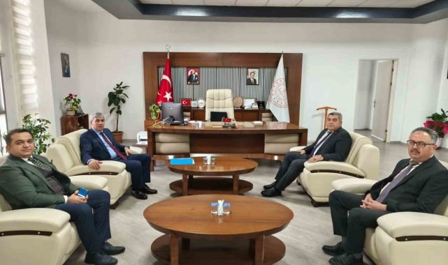 Başmüfettiş Tunç'tan Müdür Sünnetci'ye ziyaret