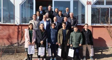 Başsavcı Küçükbekir, başarılı öğrencilerle yemekte buluştu