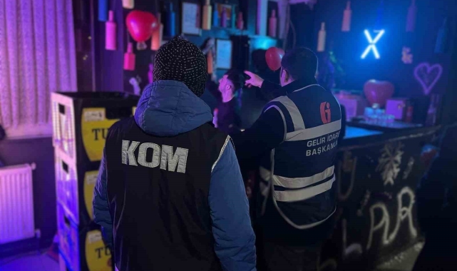 Bayburt alkollü içecek satışı yapılan 9 iş yerini polis denetledi