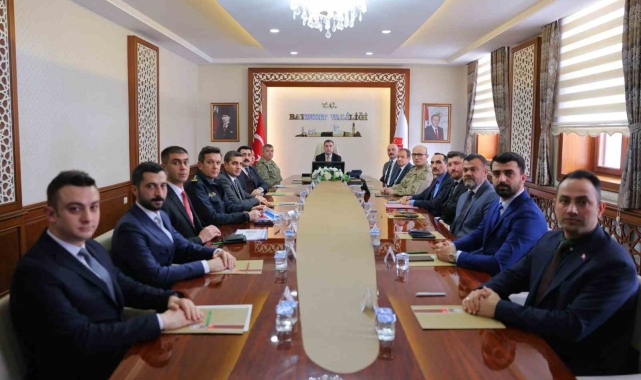 Bayburt'taki terör ve asayiş konuları 'Genişletilmiş İl Güvenlik ve Asayiş Koordinasyon Toplantısında' görüşüldü