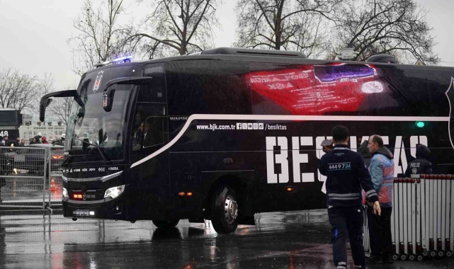 Beşiktaş, Trabzonspor maçı için stada geldi