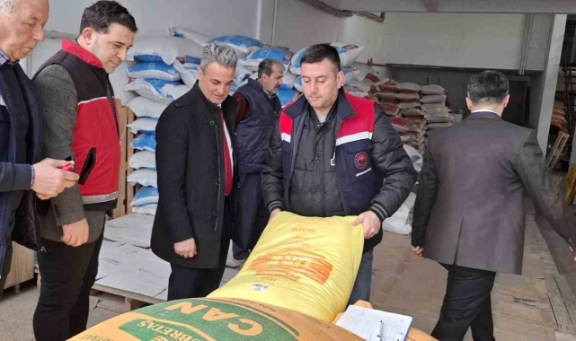 Bilecik'te gübre satışı yapan işyerlerine sıkı denetim