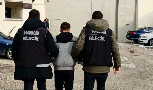Bilecik&#039;te uyuşturucu operasyonu