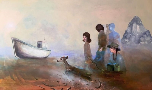 &quot;Bilinmeyen Bir Yer&quot; sergisi Maltepe&#039;de açıldı