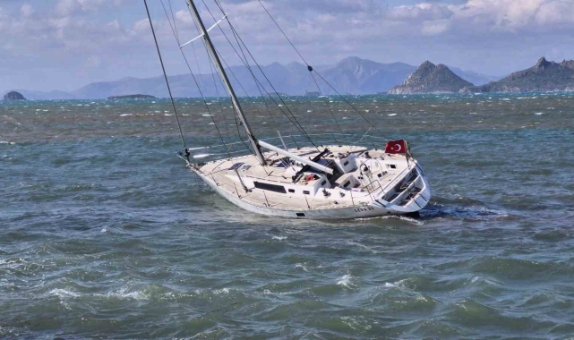 Bodrum'da fırtına etkili oluyor