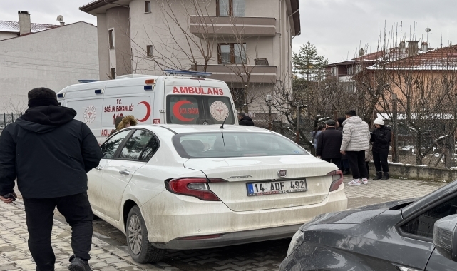 Bolu'da bir kişi bıçakla yaralandı