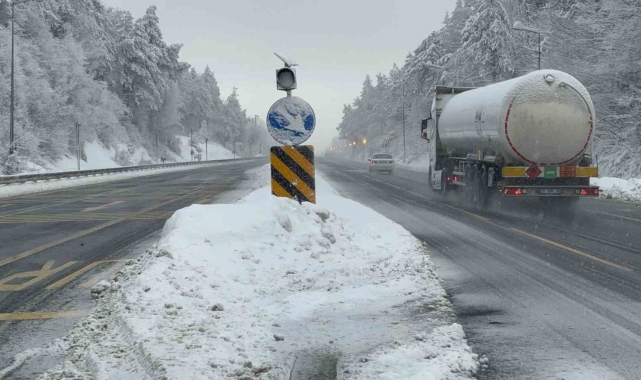 Bolu için kuvvetli kar yağışı uyarısı