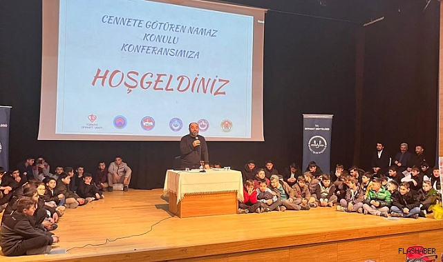 Boyabat'ta "Cennete Götüren Namaz" konferansı