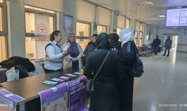 Bulanık'ta "Dünya Kanser Günü" etkinliği