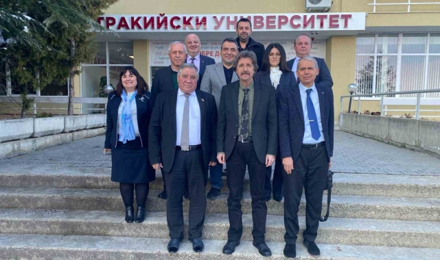 BUÜ heyetinden Bulgaristan'daki üniversitelere işbirliği ziyareti