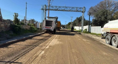 Büyükşehir'den Bodrum'a 28 Milyonluk yol yatırımı