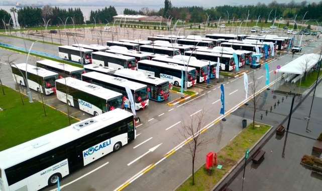 Büyükşehirden ulaşıma 27 yeni otobüs