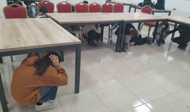 Çocuklara afet bilinci etkinliği