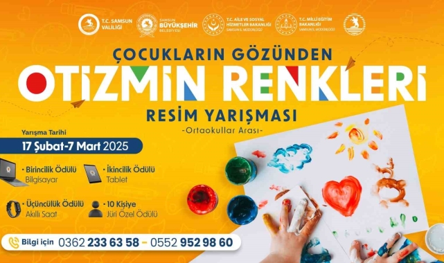 "Çocukların Gözünden Otizmin Renkleri" resim yarışması