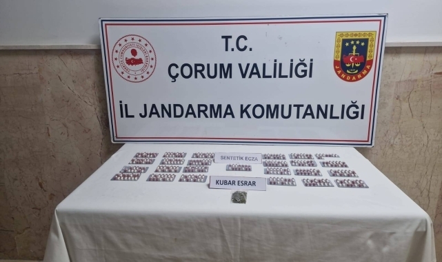 Çorum'da "uyuşturucu ticareti" suçundan 2 şüpheli tutuklandı