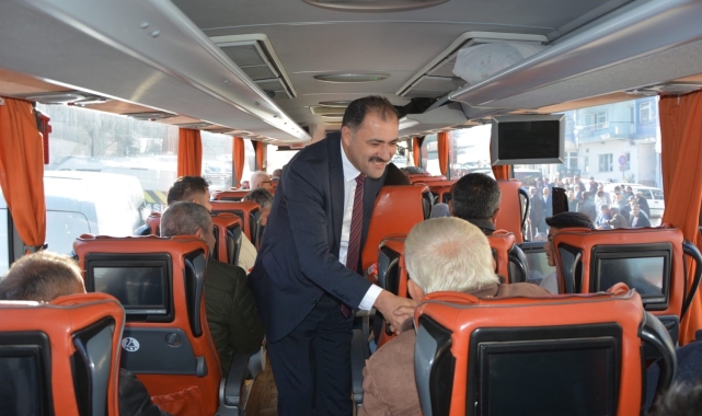 Demirci'den AK Parti Manisa İl Kongresine bin kişilik katılım