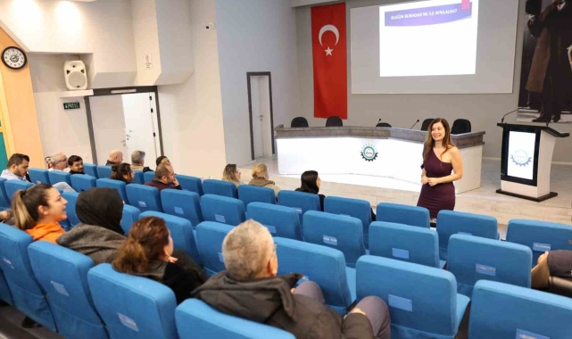 Denizli OSB'de 'Mutlu Çalışan' eğitimi düzenlendi