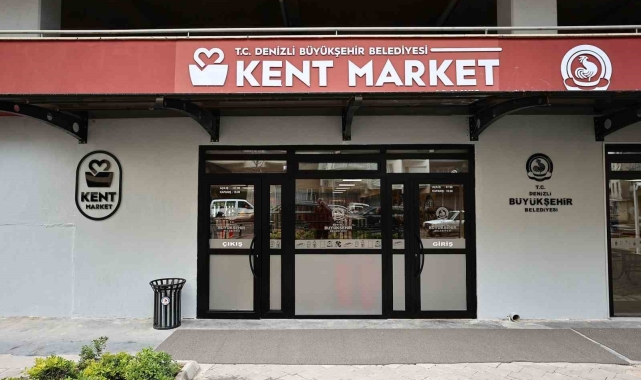 Denizli'de uygun alışverişin yeni adresi Büyükşehir Kent Market açılıyor