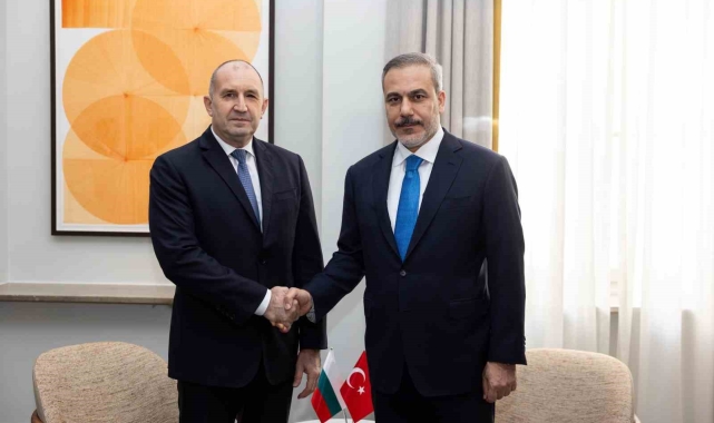 Dışişleri Bakanı Fidan, Bulgaristan Cumhurbaşkanı Radev ile görüştü