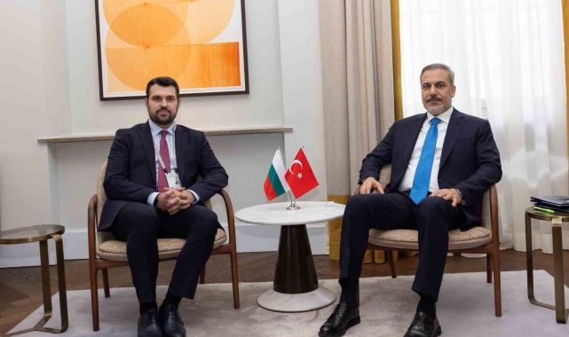 Dışişleri Bakanı Fidan, Bulgaristan Dışişleri Bakanı Georgiev ile bir araya geldi