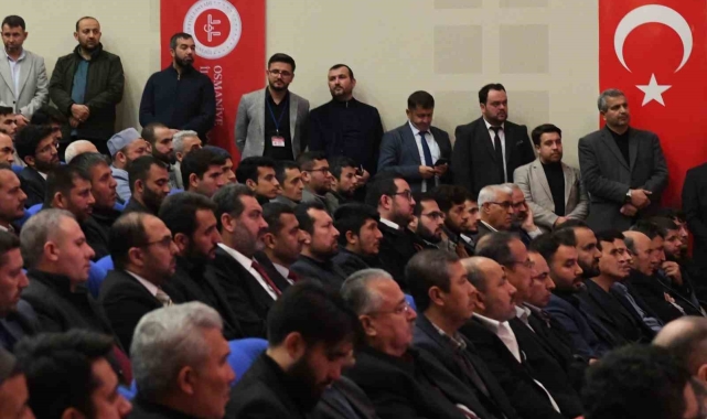 Diyanet İşleri Başkanı Erbaş: "Din görevlileri yeryüzünün imar ve ıslahı için koşturan bir topluluktur"