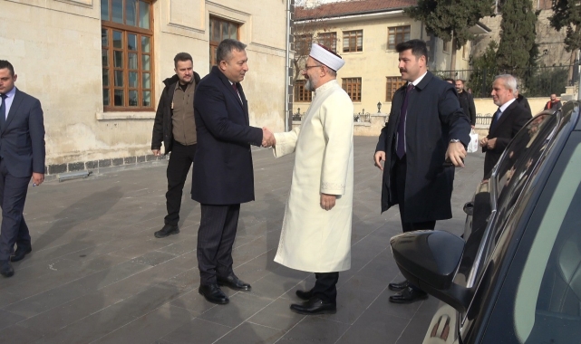 Diyanet İşleri Başkanı Prof. Dr. Ali Erbaş Kilis'te