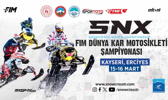 Dünya Kar Motosikleti Şampiyonası 86 ülkede takip edilecek