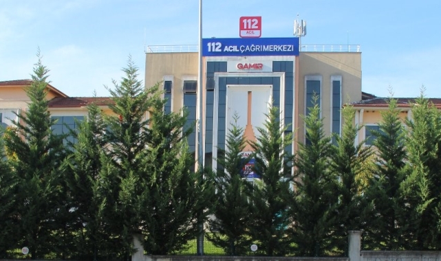 Düzce'de 112 çağrı merkezi 412 bin 218 çağrı aldı