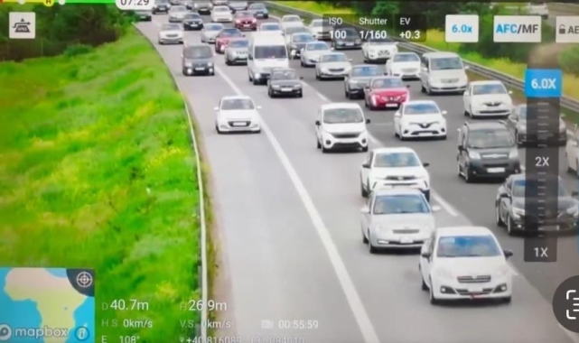 Düzce'de denetimlerde 249 araç trafikten men edildi