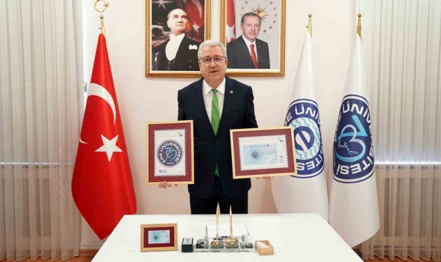 Ege Üniversitesinin 70. kuruluş yıl dönümüne özel anı pulu basıldı